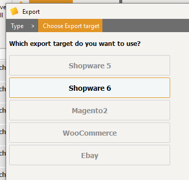 Shopware 6 Produkt-Upload