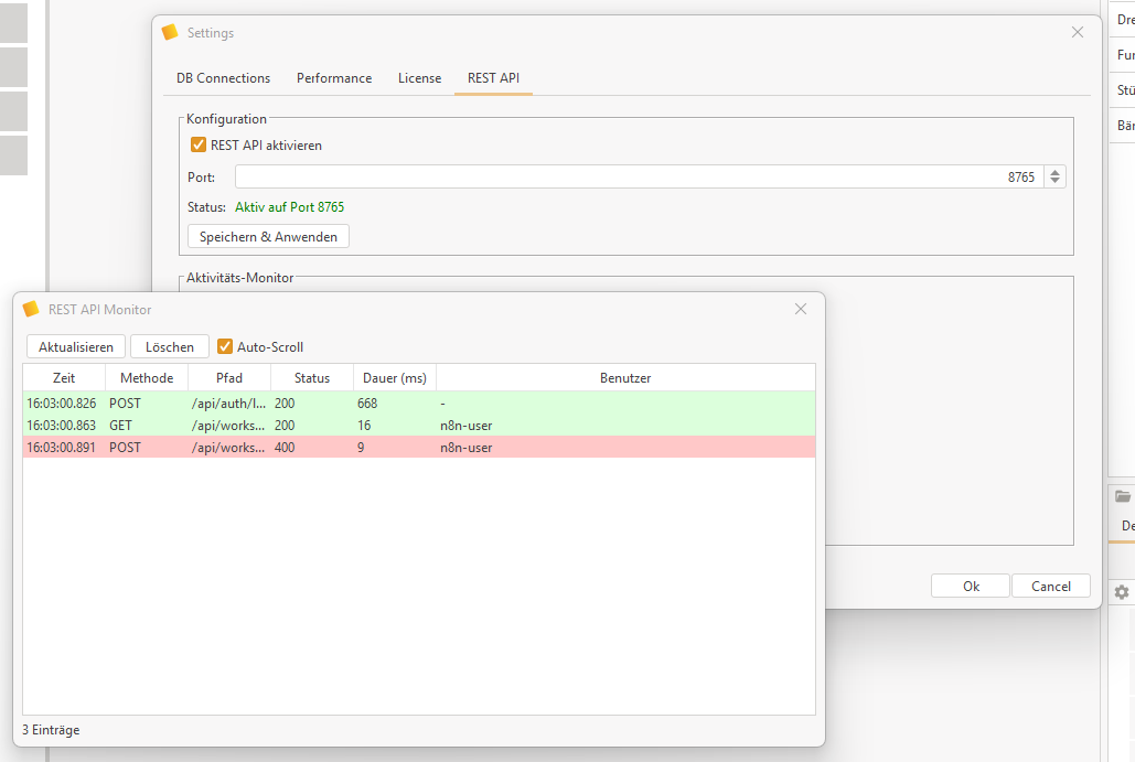 ComBinder REST API: Einrichtung und Monitoring im Überblick